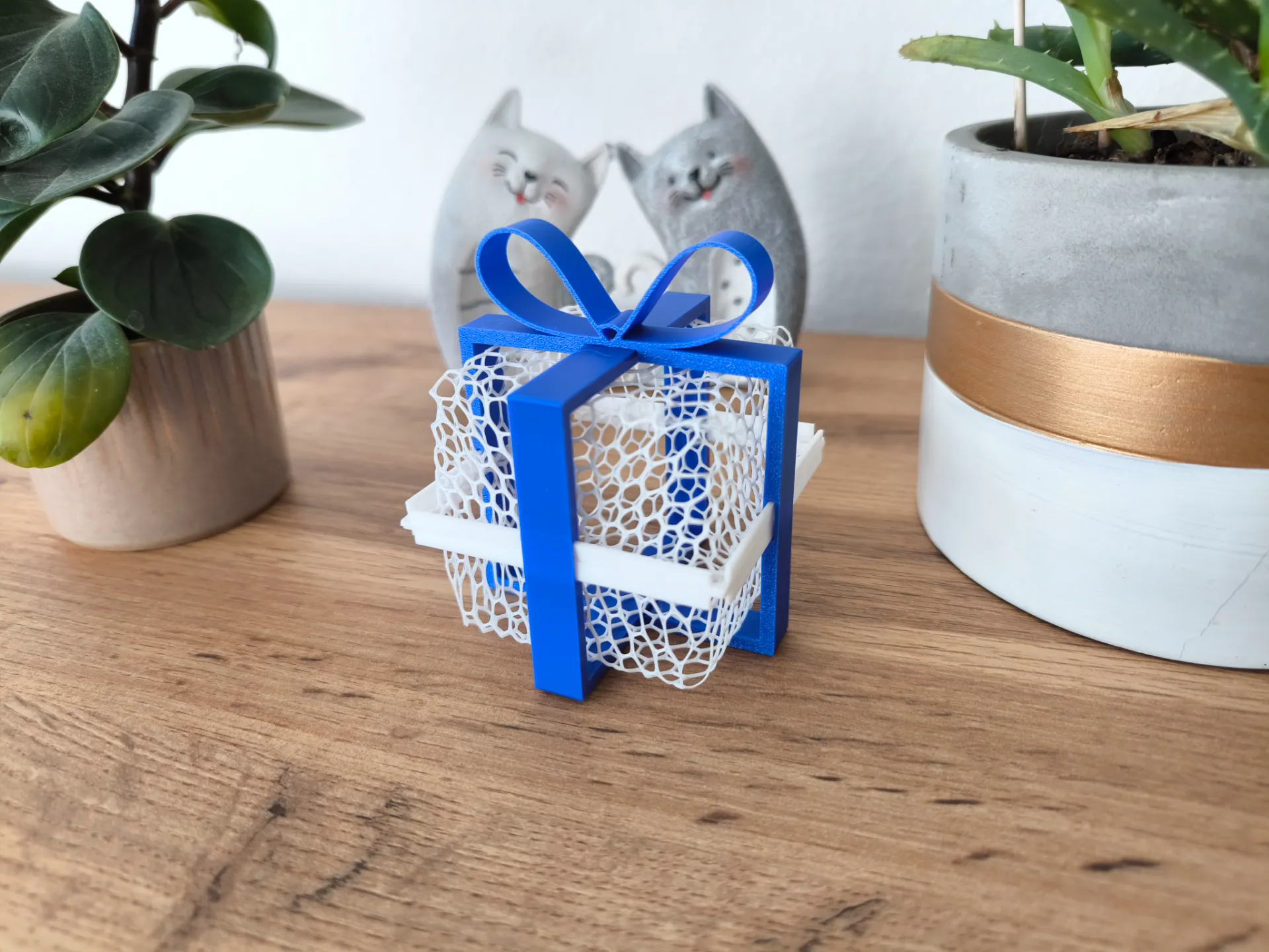 Caja de regalo termoformada con lazo - Imagen 4